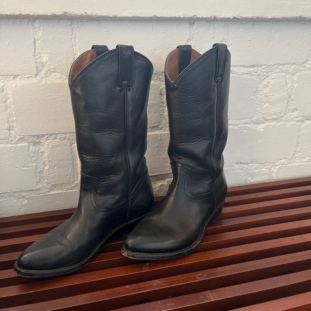 Black Frye Billy Pull On Western Boot